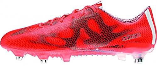 adidas F50 adizero SG Zapatos de Fútbol Hombre, color rojo, talla 40 EU