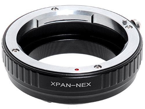 Detalles sobre adaptador para montar lentes ópticas Hasselblad X-Pan sobre cuerpos Sony E Mount Nex-Alpha.