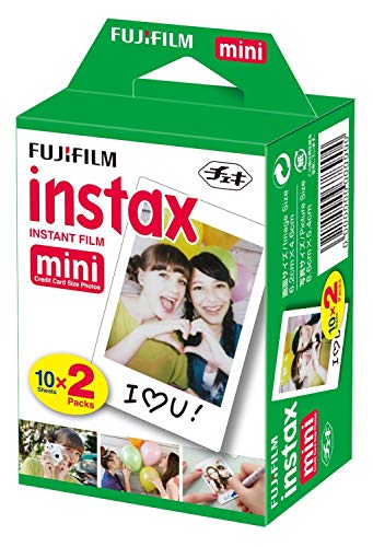 Fujifilm Instax Mini Brillo - Pack de 40 Películas Fotográficas Instantáneas (40 hojas), Color Blanco Fujifilm Instax Mini Brillo - Pack de 40 Películas Fotográficas Instantáneas (40 hojas), Color Blanco