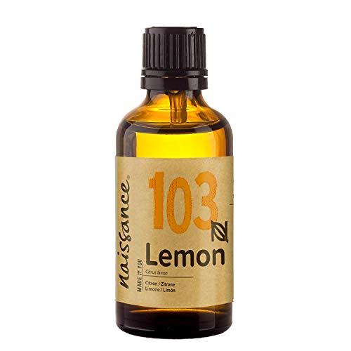Naissance Aceite Esencial de Limón n. º 103 – 50ml - 100% puro, vegano y no OGM Naissance Aceite Esencial de Limón n. º 103 – 50ml - 100% puro, vegano y no OGM