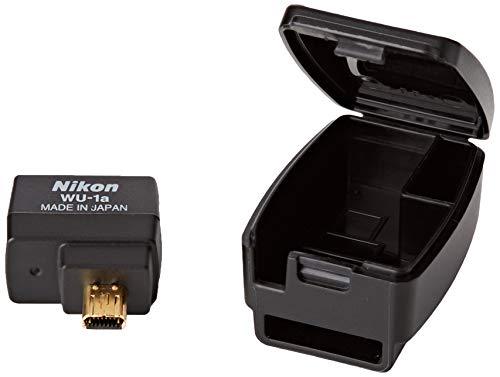 Nikon WU-1A WLAN Adapter - Adaptador de Red USB (WLAN 802.11b Port, WLAN 802.11g Port), Negro