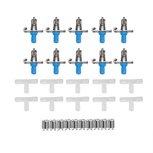 10PCS Alimentador para bebederos de Conejos Pezón Bebedero Bebedero Conejito Roedor Ratón Bebedero Sistema de riego de Aves de Corral para pequeños Animales Conejillo de Indias Hurón Rata Ratones