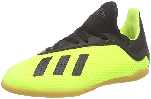 adidas X Tango 18.3 In J, Zapatillas de Fútbol para Niños, Amarillo (Solar Yellow/Core Black/Solar Yellow 0), 30 EU