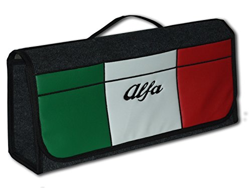 Alfa Romeo Giulia Sprint GTA deportes coche organizador para el maletero del coche bolsa de almacenamiento con bordado Alfa