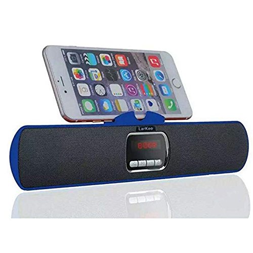 Altavoz inalámbrico con Bluetooth, recargable, manos libres, ultra portátil de LarLoo, soporte para móvil para Android y tabletas iPad, iPhone 5S, 6, 6S, 7, 8 y Plus X Altavoz inalámbrico con Bluetooth, recargable, manos libres, ultra portátil de LarLoo, soporte para móvil para Android y tabletas iPad, iPhone 5S, 6, 6S, 7, 8 y Plus X