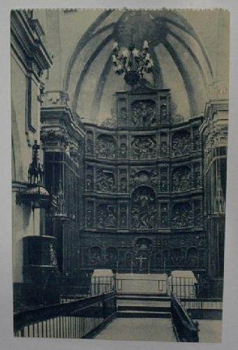 Antigua postal. Old post card. TERUEL. La Catedral. Retablo del Altar Mayor Antigua postal. Old post card. TERUEL. La Catedral. Retablo del Altar Mayor