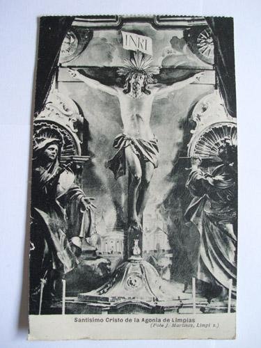 Antigua Postal - Old Postcard : Santísimo Cristo de la Agonia de Limpias - CANTABRIA