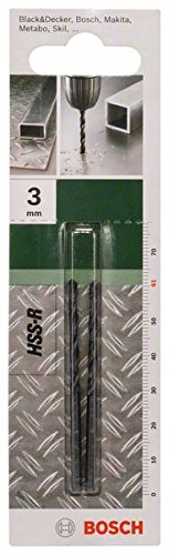 Bosch 2 609 255 004 - Broca para metal HSS-R, DIN 338 Bosch 2 609 255 004 - Broca para metal HSS-R, DIN 338