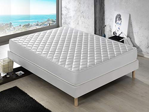 DAGOSTINO HOME Colchón New York Viscoelástico Aloevera 160x200x15 cm, Acogida con firmeza Media. DAGOSTINO HOME Colchón New York Viscoelástico Aloevera 160x200x15 cm, Acogida con firmeza Media.