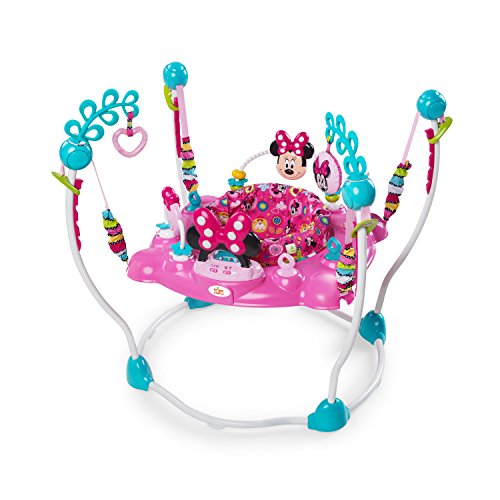 Disney 10299 - Saltador para bebé Minnie Mouse Rosa Columpio Rebotador Bota Bota , Modelos/colores Surtidos, 1 Unidad Disney 10299 - Saltador para bebé Minnie Mouse Rosa Columpio Rebotador Bota Bota , Modelos/colores Surtidos, 1 Unidad