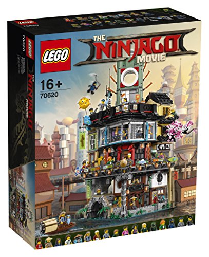 LEGO Ninjago - Ciudad de NINJAGO, edificio ninja de juguete con figuras de guerreros y barco de pesca tradicional (LEGO 70620) LEGO Ninjago - Ciudad de NINJAGO, edificio ninja de juguete con figuras de guerreros y barco de pesca tradicional (LEGO 70620)