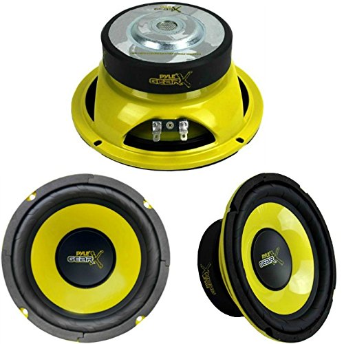 Pyle Pareja DE Altavoces O DIFUSORES Medio Bajos PLG54 PLG 54 DE 13,00 CM 130 MM 5" DE 200 Watt RMS Y 400 Watt MAX con IMPEDANCIA 4 Ohm por Puertas Portero ES TAQUILLAS Coche DE PREDISPOSICIÓN