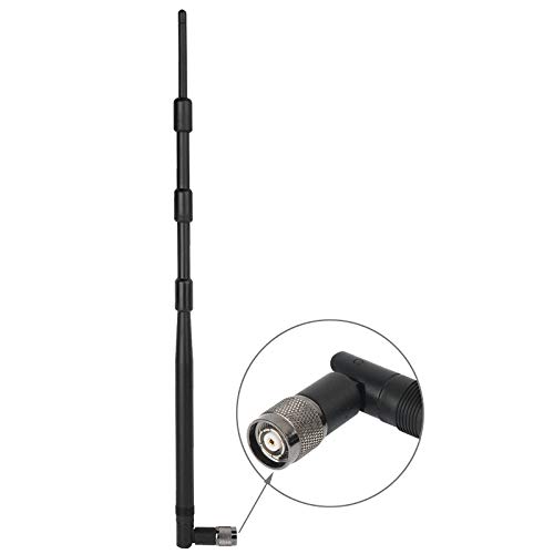 Skdey Durable y de Alto Rendimiento de 2,4 GHz 13dBi TNC Antena omnidireccional for WiFi (Negro)