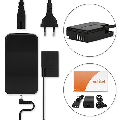 subtel® Fuente alimentación Compatible con Canon EOS 200D EOS 250D EOS 750D EOS 760D EOS 77D EOS 800D EOS Rebel SL2 (AC-E6 AC-E6N + DR-E18) - ca. 3m, ACK-E18, 8V Cable de Corriente subtel® Fuente alimentación Compatible con Canon EOS 200D EOS 250D EOS 750D EOS 760D EOS 77D EOS 800D EOS Rebel SL2 (AC-E6 AC-E6N + DR-E18) - ca. 3m, ACK-E18, 8V Cable de Corriente