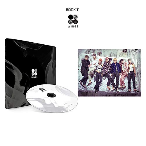 BTS Wings 2nd Album (I Version) Bangtan Boys Vol.2 CD+Poster+Photobook+Polaroid Photocard+Gift (Extra 10 Photocards Set)