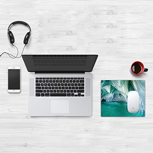 Comfortable Mouse Pad 32x25 cm,Decoración de apartamentos, cuevas de mármol en el lago mediterráneo europeo Foto de,Base de Goma Antideslizante Wipe Washable para Gamers Ordenador, PC y Laptop32x25 cm Comfortable Mouse Pad 32x25 cm,Decoración de apartamentos, cuevas de mármol en el lago mediterráneo europeo Foto de,Base de Goma Antideslizante Wipe Washable para Gamers Ordenador, PC y Laptop32x25 cm