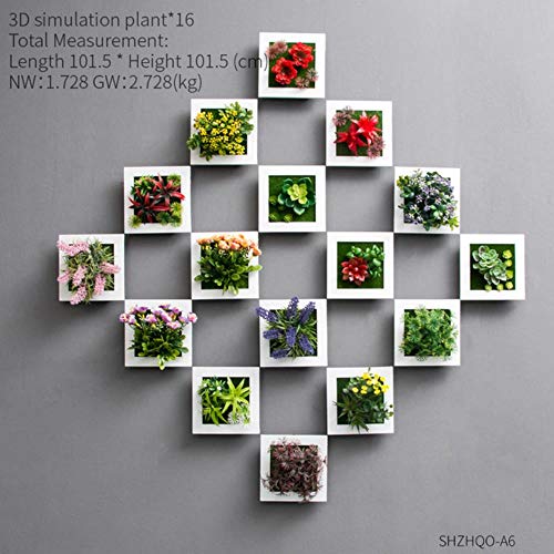FNB Estilo nórdico hogar decoración de la Pared Planta Artificial Sala de Estar Dormitorio Pared Planta Carne Hotel apartamento Colgante, SHZHQO-A6 FNB Estilo nórdico hogar decoración de la Pared Planta Artificial Sala de Estar Dormitorio Pared Planta Carne Hotel apartamento Colgante, SHZHQO-A6