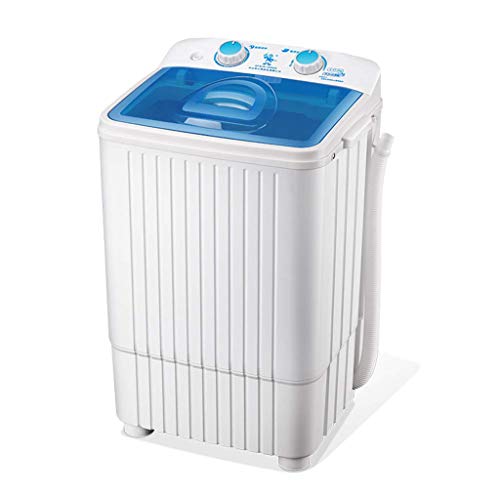 Lavado portátil máquina eléctrica portátil 2 en 1 Mini individual de hidromasaje Servicio de lavandería Lavadora y secadora lavadora con la manguera de desagüe for Apartamentos 9.9 lbs Capacidad yqaae