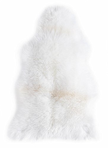 Luxor Living Alfombra de Piel de Oveja Genuina Natural, Pelo Suave, Producto Natural, Color:Blanco Luxor Living Alfombra de Piel de Oveja Genuina Natural, Pelo Suave, Producto Natural, Color:Blanco