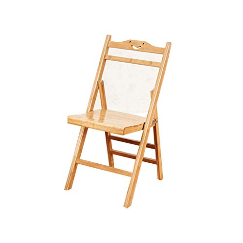 LYF Simple Silla Plegable de bambú apartamento Mediano y pequeño Grande Comedor portátil Silla de bambú de Madera Maciza balcón de Pesca Silla al Aire Libre