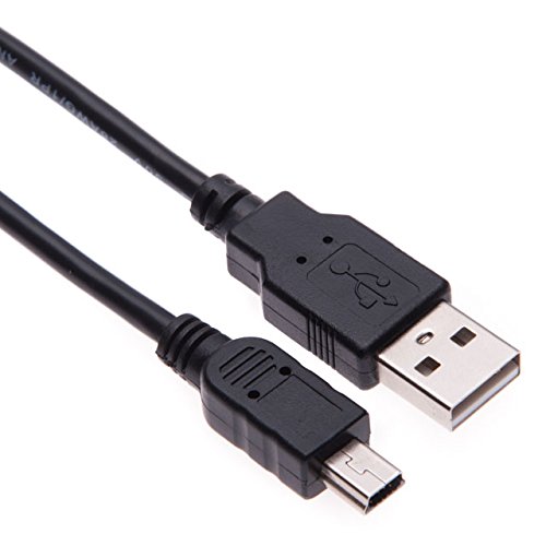 Mini USB Cable Mini USB a USB A 2.0 Macho Transferencia de Datos Cargador Compatible con SONY WALKMAN NWZ-E383 / NWZ-E384 / NWZE384L / NWZ-E384R / NWZ-E385 / NWZA-15 / NWZE585 NWZ-E585 | 1M