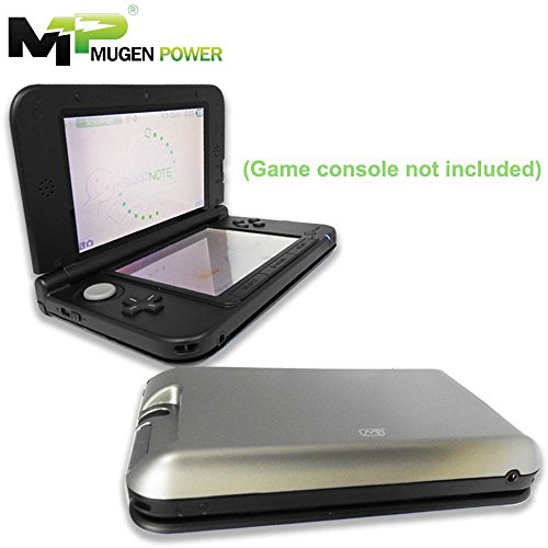 Mugen Power - Nintendo 3DSXL 5800mAh batería extendida más de 3X más Tiempo de ejecución (Cubierta de Color de Plata están incluidos) Consola de Juegos no incluidos (NO para Nueva Nintendo 3DSXL)