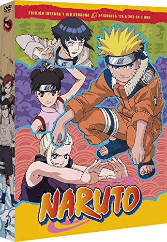 Naruto Box 8 Episodes 176 To 200 [DVD]