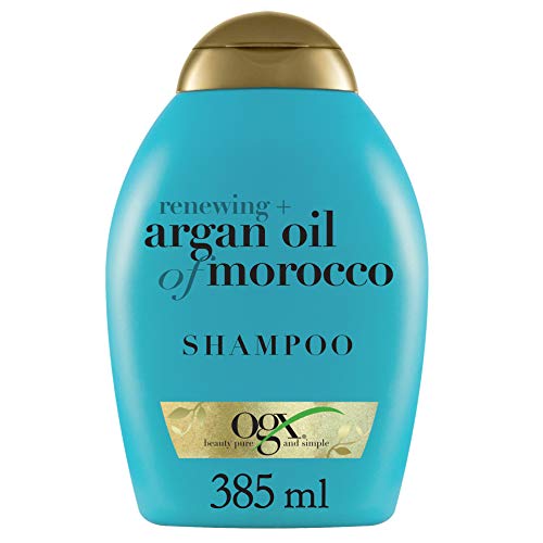 OGX - Champú Aceite de Argán para restaurar y fortalecer el cabello, 385 ml