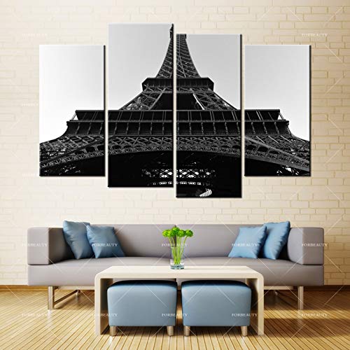Sin Marco-Pintura de la Lona Arte de la Pared Torre de París inyección de Tinta Tinta Impermeable decoración del hogar Sin Marco-Pintura de la Lona Arte de la Pared Torre de París inyección de Tinta Tinta Impermeable decoración del hogar