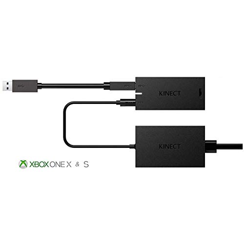 The perseids Adaptador Xbox Kinect, Adaptador para Xbox One S / Xbox One X y PC con Windows 8 / 8.1 / 10, sensor X Kinect 2.0, Enchufe de la UE