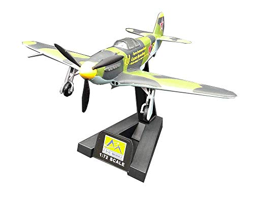 ZY 1:72 Militar de Aviones, la Segunda Guerra Mundial Alemania Yak-3" Modelo Acabado, Juguetes y Objetos de colección (4.6Inch Veces; 5.1Inch) LOLDF1