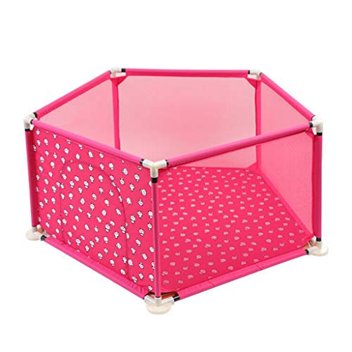 ZYY-Baby Playpens Barandilla De Seguridad para NiñOs En El Interior del Parque De Atracciones/FáCil De Transportar/AplicacióN En Apartamentos PequeñOs/Espacio De Juego Independiente ZYY-Baby Playpens Barandilla De Seguridad para NiñOs En El Interior del Parque De Atracciones/FáCil De Transportar/AplicacióN En Apartamentos PequeñOs/Espacio De Juego Independiente