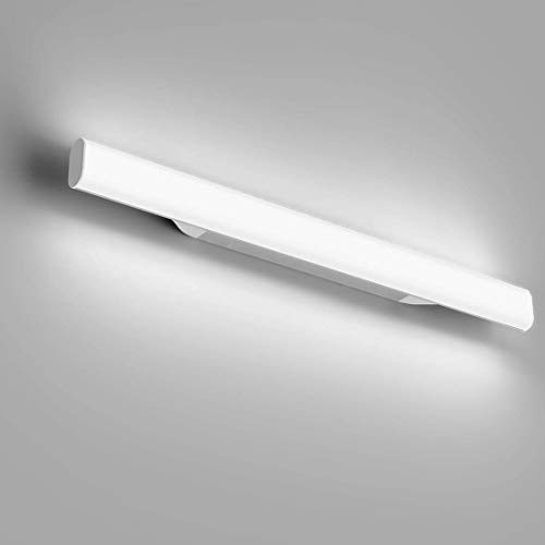 12W 1200LM Lámpara LED de Pared, Lámpara de espejo Aplique de Baño LED 440mm 6000K Luz natural para Espejo Muebles de Maquillaje Aparato Montado en la Pared