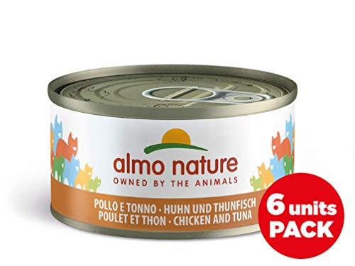 almo nature Mega Pack - Pollo y atún 6 latas de 70 g almo nature Mega Pack - Pollo y atún 6 latas de 70 g