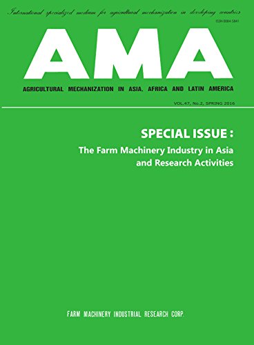 AMA Vol.47 No.2: AGRICULTURAL MECHANIZATION IN ASIA, AFRICA AND LATIN AMERICA (English Edition)