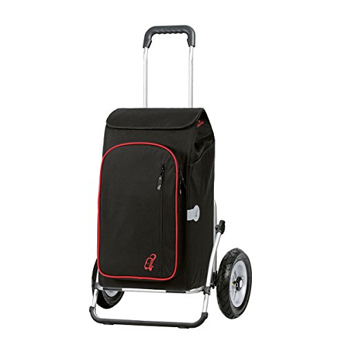 Andersen Carro de Compra Royal XXL con Bolsa Toto Negra, Volumen 56L, Compartimento Termico, Marco Aluminio y Ruedas neumaticás Andersen Carro de Compra Royal XXL con Bolsa Toto Negra, Volumen 56L, Compartimento Termico, Marco Aluminio y Ruedas neumaticás