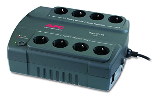 APC Back UPS ES 400 - Módulo inversor de frecuencia CA 230 V 400 VA y 8 Conectores (Seguro 100.000 Euros) APC Back UPS ES 400 - Módulo inversor de frecuencia CA 230 V 400 VA y 8 Conectores (Seguro 100.000 Euros)
