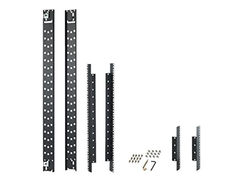 APC NetShelter SX 48U 600mm Wide Recessed Rail Kit - Accesorio de rack (Negro, 4,09 kg, 73 x 59 x 1138 mm)