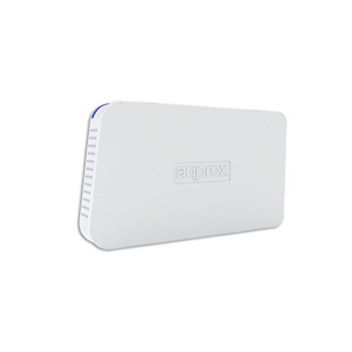 Approx APPHDD06W - Carcasa (USB 3.0, 2.5", HDD), Color Blanco