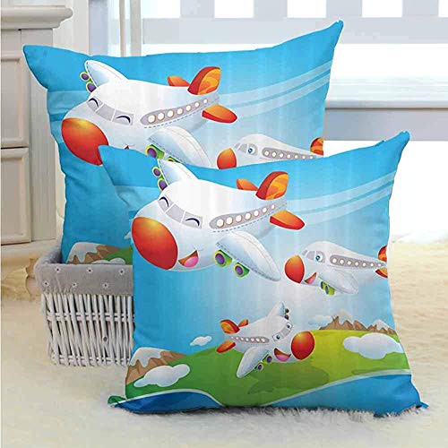 Cushion Cover Colección De Aviones O Estuche De Boda con Cremallera 45X45Cm Conjunto De Apartamentos De Dos Dormitorios Residenciales con Estilo Moderno Cushion Cover Colección De Aviones O Estuche De Boda con Cremallera 45X45Cm Conjunto De Apartamentos De Dos Dormitorios Residenciales con Estilo Moderno
