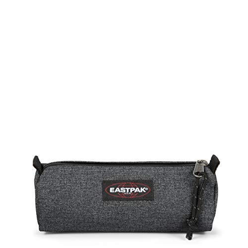 Eastpak Benchmark Single Estuche, 21 cm, Gris (Black Denim)