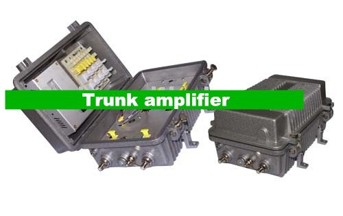 GOWE Trunk salida amplificador de 2 Vías CATV amplificador con AGC