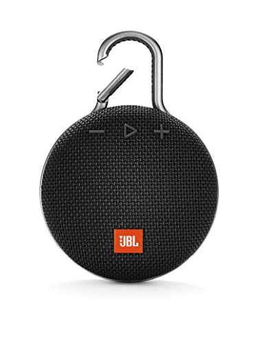 JBL Clip 3, Altavoz Inalámbrico Portátil con Bluetooth – Parlante Resistente al Agua (IPX7) – 10h de Música Continua, Inalámbrico y Alámbrico MicroUSB, Negro JBL Clip 3, Altavoz Inalámbrico Portátil con Bluetooth – Parlante Resistente al Agua (IPX7) – 10h de Música Continua, Inalámbrico y Alámbrico MicroUSB, Negro