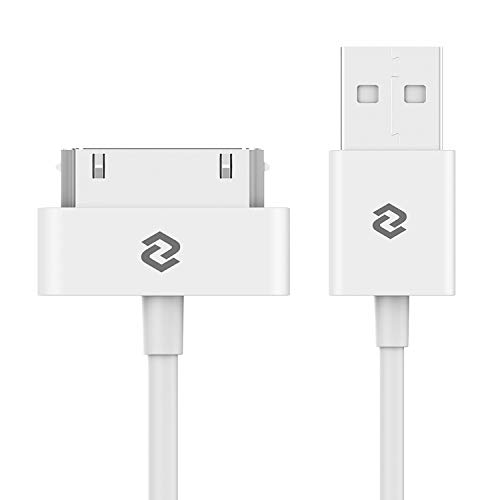 JETech Cable de Datos USB Compatible iPhone 4/4s, iPhone 3G/3GS, iPad 1/2/3, iPod, 1m, Blanco JETech Cable de Datos USB Compatible iPhone 4/4s, iPhone 3G/3GS, iPad 1/2/3, iPod, 1m, Blanco