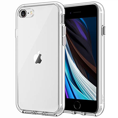 JETech Funda Compatible Apple iPhone SE 2ª Generación, iPhone 8 iPhone 7, Anti- Choques y Anti- Arañazos, HD Clara