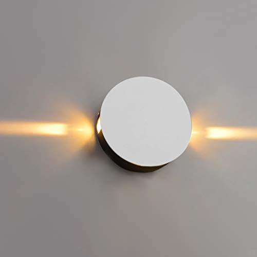 Lampara de Pared led Interior 2W Aluminio Aplique de Pared led Forma Redonda para Escalera Dormitorio Cocina Salon baño Comedor Apliques Pared Modernos led Blanco (Luz cálida) Lampara de Pared led Interior 2W Aluminio Aplique de Pared led Forma Redonda para Escalera Dormitorio Cocina Salon baño Comedor Apliques Pared Modernos led Blanco (Luz cálida)