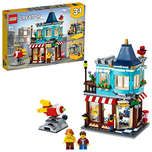 LEGO Creator - Tienda de Juguetes Clásica, Set de Construcción con Edificios de Juguete 3 en 1, Incluye Varias Minifiguras para Recrear Escenas Cotidianas (31105) , color/modelo surtido