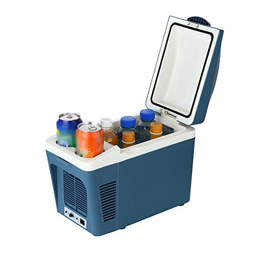 NCBH Refrigerador portátil para automóvil DC Mini Función de calefacción Ahorro de energía de bajo Ruido Refrigerador Adecuado para el hogar Apartamento Viaje Vacaciones 7L