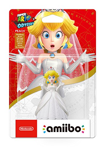 Nintendo - Colección Super Mario, Figurina Amiibo Peach Nintendo - Colección Super Mario, Figurina Amiibo Peach