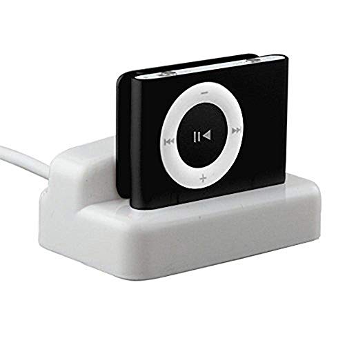 Trixes - Cargador USB blanco para Apple iPod Shuffle 2ª y 3ª gen. 2G